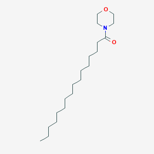 molecular formula C20H39NO2 B3053317 1-(Morpholin-4-yl)hexadecan-1-one CAS No. 5299-68-3
