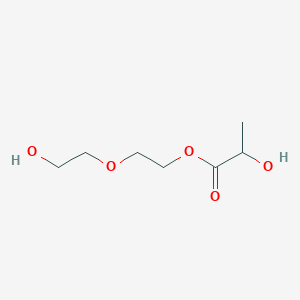 molecular formula C7H14O5 B3053358 2-(2-Hydroxyethoxy)ethyl 2-hydroxypropanoate CAS No. 5334-82-7
