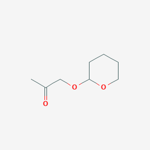molecular formula C8H14O3 B3053360 1-(Tetrahydropyran-2-yloxy)-propan-2-one CAS No. 53343-13-8