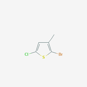 molecular formula C5H4BrClS B3053368 2-Bromo-5-chloro-3-methylthiophene CAS No. 53374-61-1