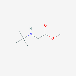 molecular formula C7H15NO2 B3053370 2-(叔丁基氨基)乙酸甲酯 CAS No. 53386-65-5