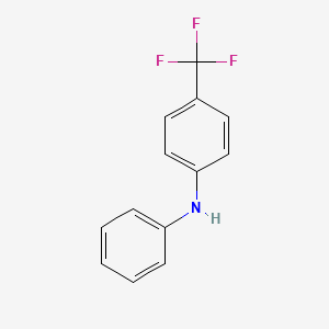 molecular formula C13H10F3N B3053392 N-phenyl-4-(trifluoromethyl)aniline CAS No. 53451-87-9