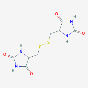 5-({[(2,5-Dioxoimidazolidin-4-yl)methyl]disulfanyl}methyl)imidazolidine-2,4-dione