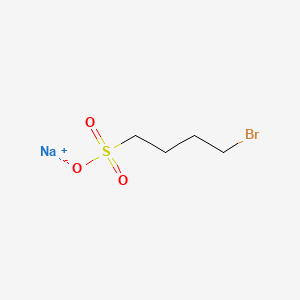 molecular formula C4H8BrNaO3S B3053404 Sodium 4-bromobutane-1-sulphonate CAS No. 53535-08-3