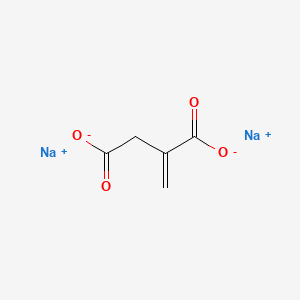molecular formula C5H4Na2O4 B3053419 丙烯酸钠 CAS No. 5363-69-9