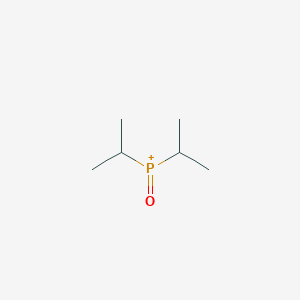 molecular formula C6H14OP+ B3053433 Oxo-di(propan-2-yl)phosphanium CAS No. 53753-58-5