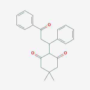 5,5-Dimethyl-2-(3-oxo-1,3-diphenylpropyl)cyclohexane-1,3-dione