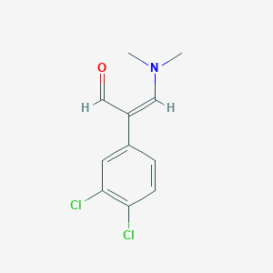 2-(3,4-Dichlorophenyl)-3-(dimethylamino)acrolein