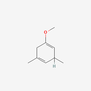 molecular formula C9H14O B3053453 4-Methoxy-2,6-dimethyl-1,4-cyclohexadiene CAS No. 53922-67-1