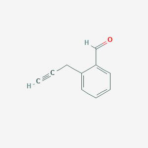 molecular formula C10H8O B3053455 2-Prop-2-yn-1-ylbenzaldehyde CAS No. 53952-98-0