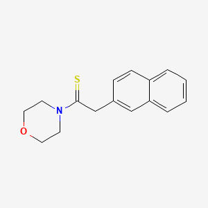 4-(2-Naphthylthioacetyl)morpholine