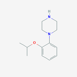 molecular formula C13H20N2O B3053480 1-(2-Isopropoxyphenyl)piperazine CAS No. 54013-91-1