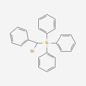 [Bromo(phenyl)methyl](triphenyl)silane