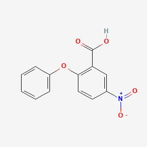 molecular formula C13H9NO5 B3053520 5-硝基-2-苯氧基苯甲酸 CAS No. 54255-63-9