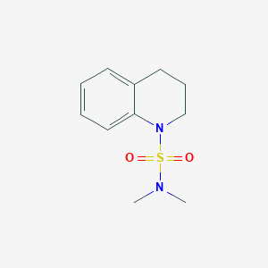 molecular formula C11H16N2O2S B3053532 n,n-Dimethyl-3,4-dihydroquinoline-1(2h)-sulfonamide CAS No. 5433-60-3