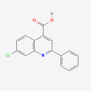 7-Chloro-2-phenylquinoline-4-carboxylic acid