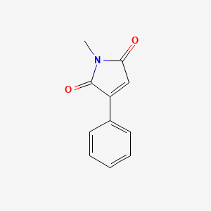 1H-Pyrrole-2,5-dione, 1-methyl-3-phenyl-