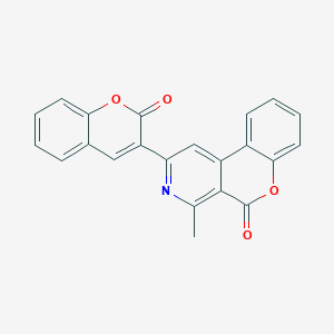 4-Methyl-2-(2-oxo-2H-chromen-3-yl)-chromeno[3,4-c]pyridin-5-one