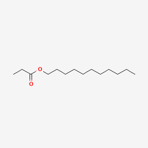 molecular formula C14H28O2 B3053586 1-Undecanol, propionate CAS No. 5458-33-3