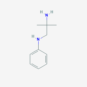 N-(2-amino-2-methylpropyl)aniline