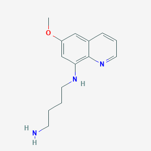 4-Aminobutyl-(6-methoxy-8-quinolyl)amine