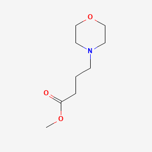 molecular formula C9H17NO3 B3053611 Methyl 4-morpholin-4-ylbutanoate CAS No. 5471-53-4