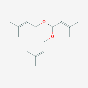 2-Butene, 3-methyl-1,1-bis[(3-methyl-2-butenyl)oxy]-
