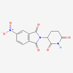 2-(2,6-Dioxopiperidin-3-yl)-5-nitroisoindoline-1,3-dione
