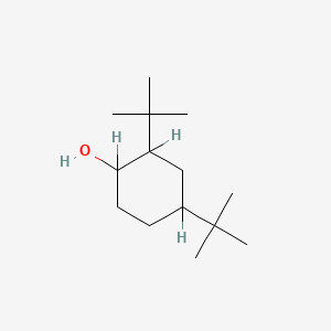 molecular formula C14H28O B3053655 2,4-DI-Tert-butylcyclohexanol CAS No. 55030-25-6