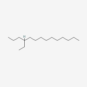molecular formula C16H34 B3053656 4-乙基十四烷 CAS No. 55045-14-2