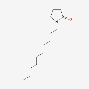 molecular formula C14H27NO B3053680 1-Decylpyrrolidin-2-one CAS No. 55257-88-0