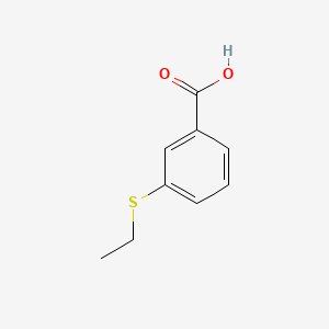 molecular formula C9H10O2S B3053700 3-(乙硫基)苯甲酸 CAS No. 5537-74-6