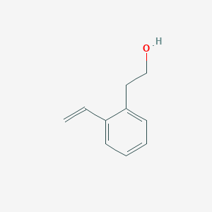molecular formula C10H12O B3053707 Benzeneethanol, 2-ethenyl- CAS No. 55488-94-3