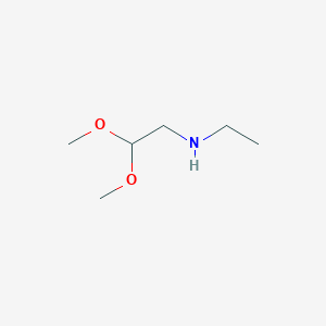 molecular formula C6H15NO2 B3053709 N-ethyl-2,2-dimethoxyethanamine CAS No. 55511-99-4