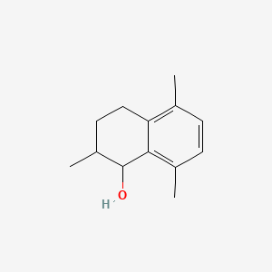 molecular formula C13H18O B3053716 2,5,8-Trimethyl-1,2,3,4-tetrahydro-1-naphthol CAS No. 55591-08-7