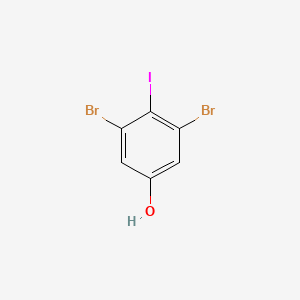 molecular formula C6H3Br2IO B3053718 3,5-Dibromo-4-iodophenol CAS No. 556038-75-6