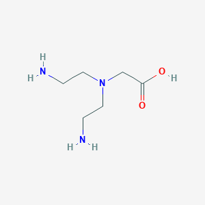 molecular formula C6H15N3O2 B3053733 N,N-Bis(2-aminoethyl)glycine CAS No. 55682-20-7