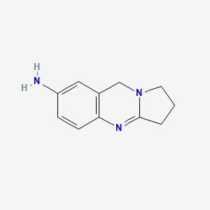 1,2,3,9-Tetrahydropyrrolo[2,1-b]quinazolin-7-amine