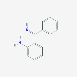 B3053774 2-[Imino(phenyl)methyl]aniline CAS No. 5606-41-7
