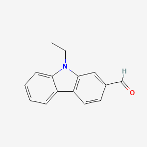 molecular formula C15H13NO B3053797 9-ethyl-9H-carbazole-2-carbaldehyde CAS No. 56166-62-2