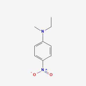 molecular formula C9H12N2O2 B3053809 N-Ethyl-N-methyl-4-nitrobenzeneamine CAS No. 56269-48-8