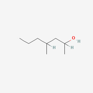molecular formula C8H18O B3053814 4-甲基-2-庚醇 CAS No. 56298-90-9