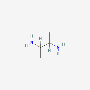 molecular formula C4H12N2 B3053815 2,3-Diaminobutane CAS No. 563-86-0