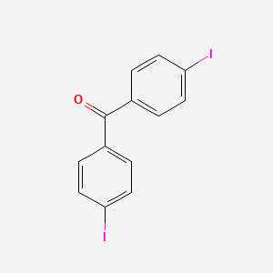 molecular formula C13H8I2O B3053816 4,4'-二碘二苯甲酮 CAS No. 5630-56-8