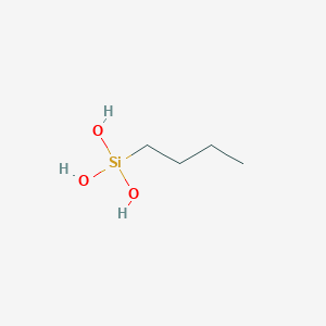 molecular formula C4H12O3Si B3053843 丁基硅三醇 CAS No. 5651-18-3