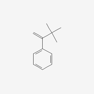 molecular formula C12H16 B3053885 Benzene, (2,2-dimethyl-1-methylenepropyl)- CAS No. 5676-29-9