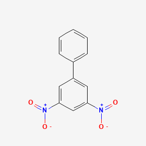 molecular formula C12H8N2O4 B3053889 1,1'-Biphenyl, 3,5-dinitro- CAS No. 56813-80-0