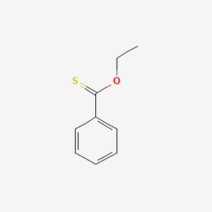 molecular formula C9H10OS B3053890 硫代苯甲酸乙酯 CAS No. 56817-89-1