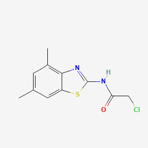 2-Chloro-N-(4,6-dimethyl-benzothiazol-2-yl)-acetamide