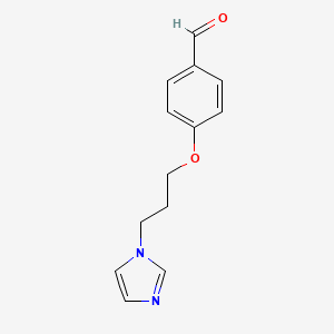 4-[3-(1H-Imidazol-1-YL)propoxy]benzaldehyde